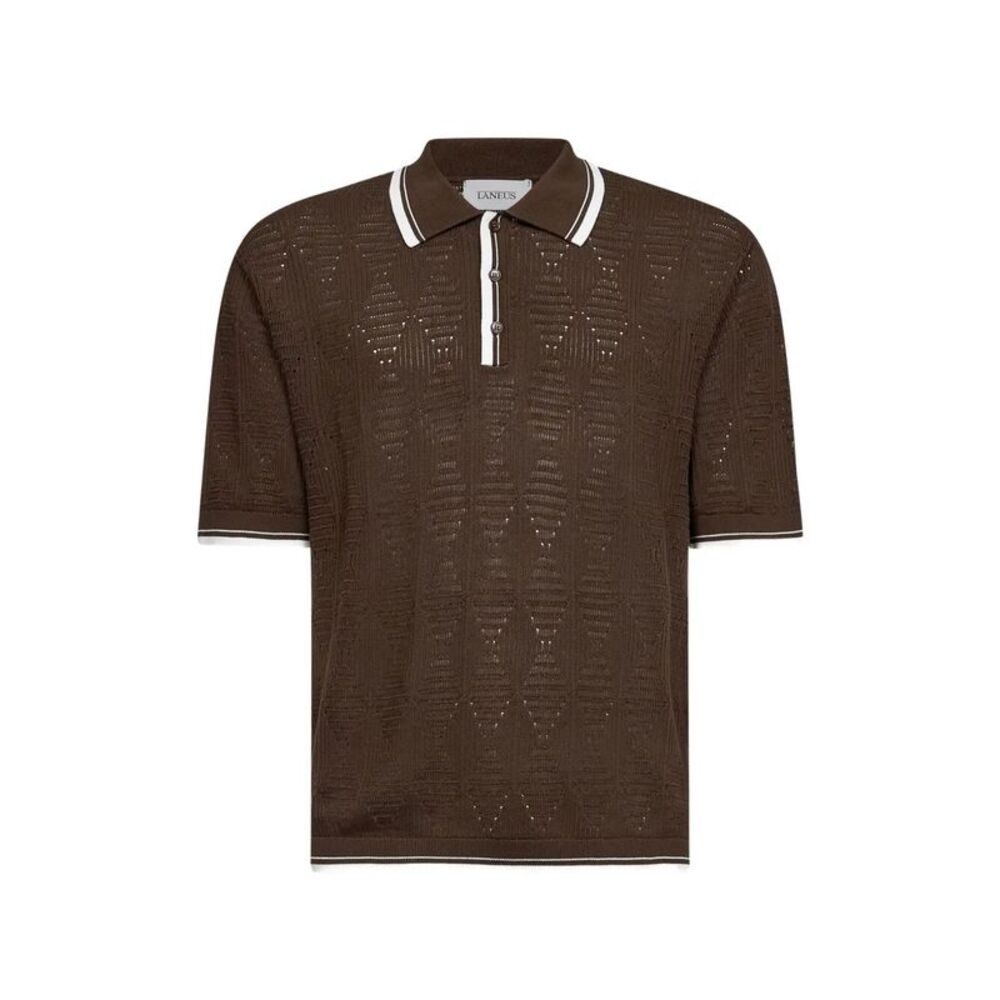 Laneus Men Knitted Polo Man
